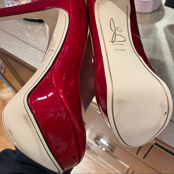 Red Patent Leather Pumps - Picture 9 of 10